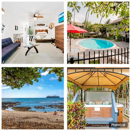 Downtown Hawaiian Theme Condo With Hot Tub, Pool & Beach - Kona Islander Inn 카일루아 코나 외부 사진